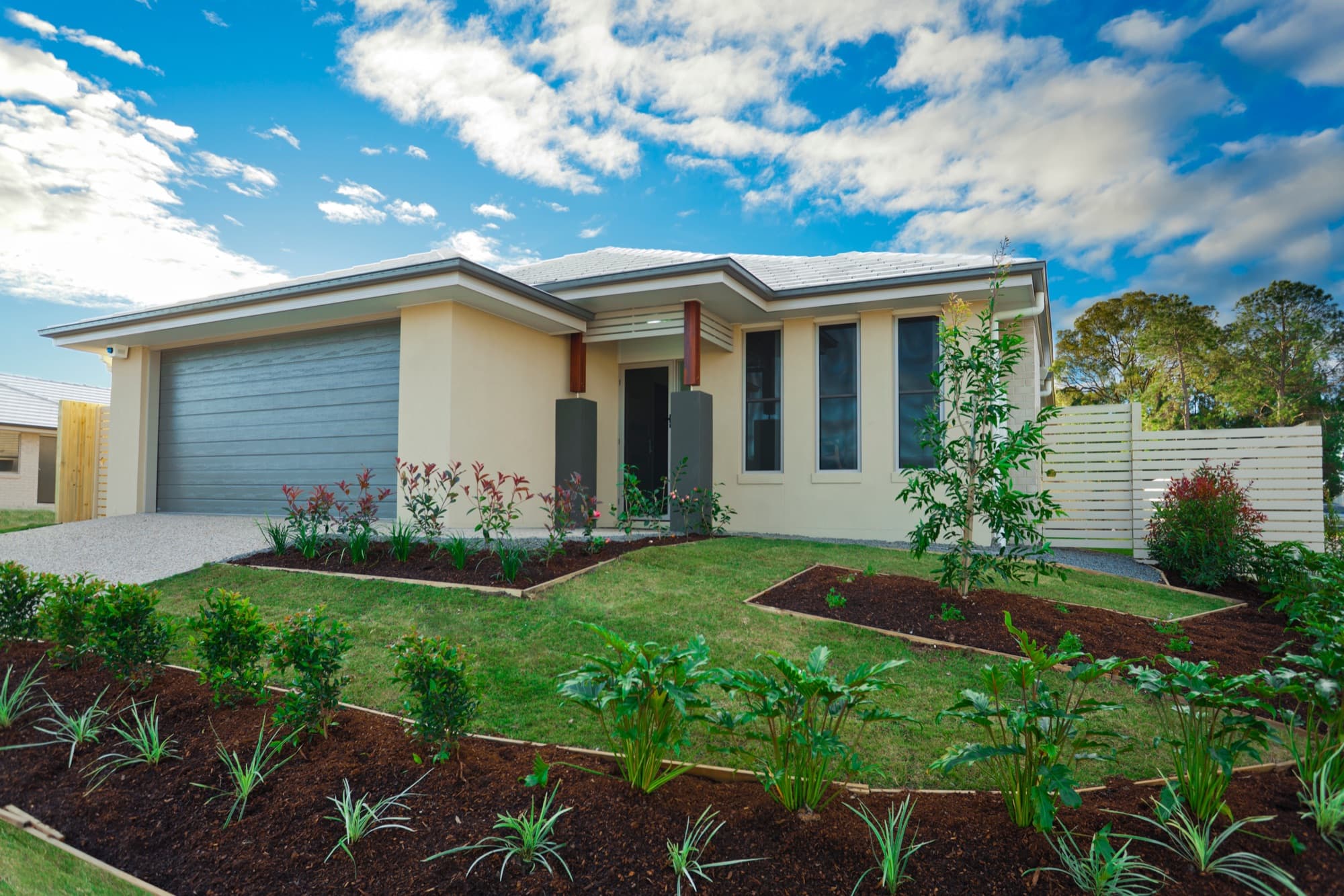 Streetscape in Baldivis